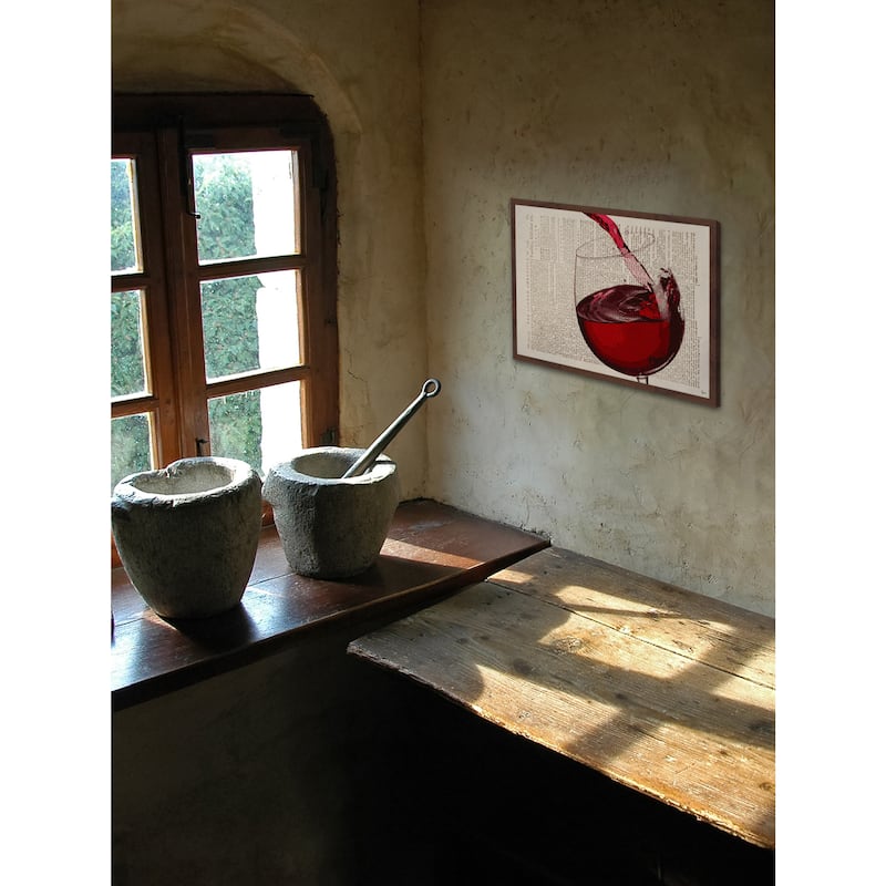 'Pinot Noir' Framed Painting Print
