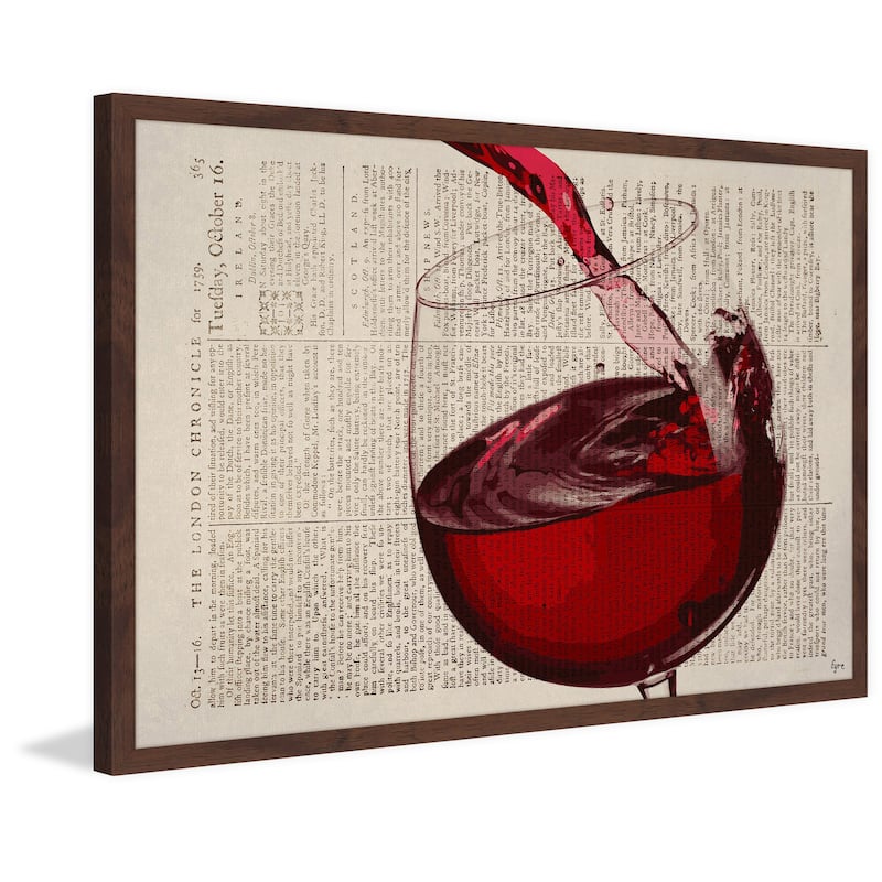 'Pinot Noir' Framed Painting Print