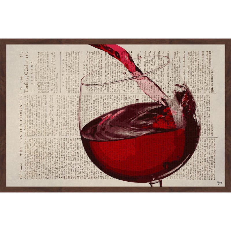 'Pinot Noir' Framed Painting Print