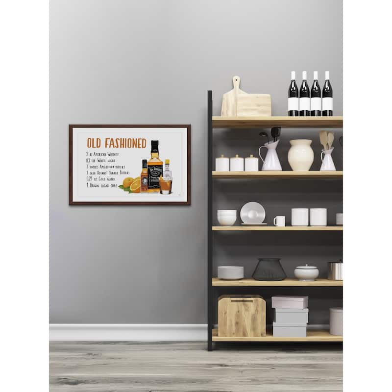 'Old Fashioned Concoction' Framed Painting Print
