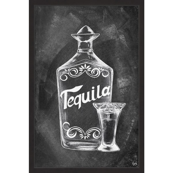 'Tequila Bottle' Framed Painting Print Bed Bath & Beyond 16071734