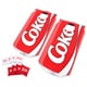 preview thumbnail 1 of 2, Coca Cola Cornhole Outdoor Game Set, 2 Wooden Coke Can-Shaped Corn Hole Toss Boards with 8 Bean Bags by Hey! Play!