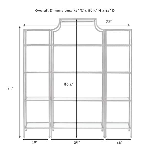 Crosley Aimee 3Pc Etagere Set
