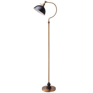 Q-Max 31180F-AB 69" Goose Neck Arched Floor Lamp