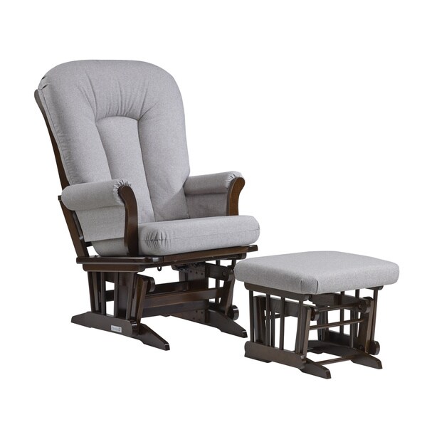 dutailier sleigh glider and ottoman combo