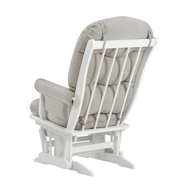 light grey glider chair