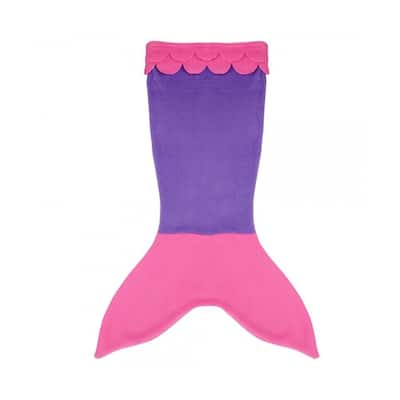 Soft Cozy Fleece Adult Mermaid Tail Blanket