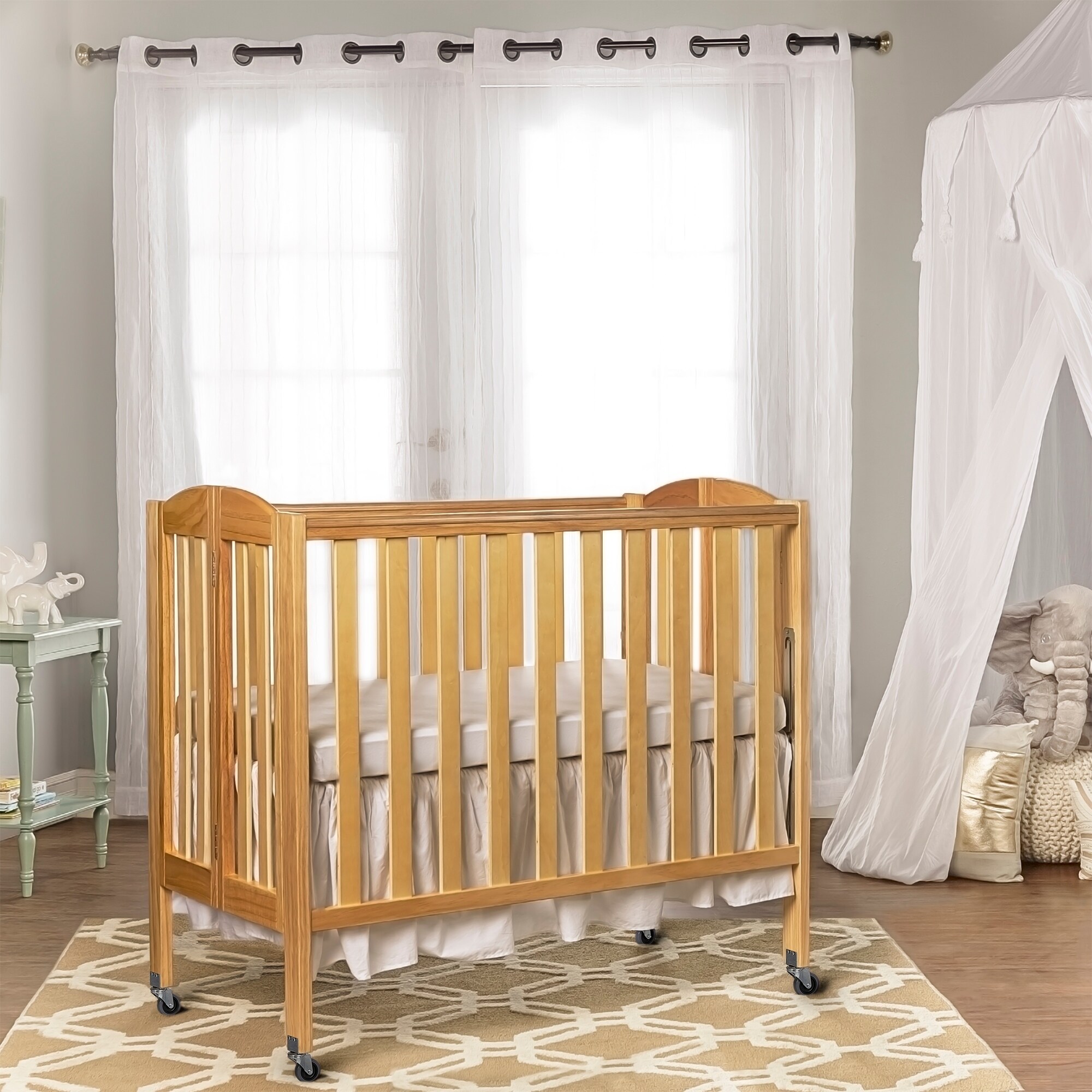 Shop Dream On Me 3 In 1 Folding Portable Crib Free Shipping