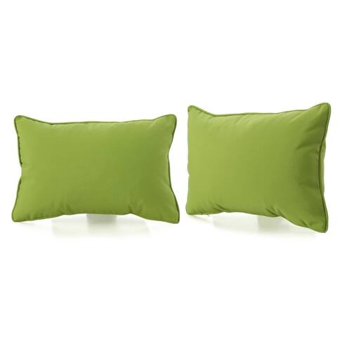 Coronado Outdoor Rectangular Pillow (Set of 2) by Christopher Knight Home