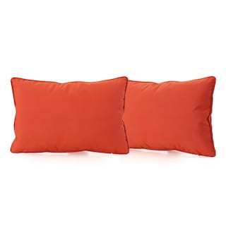 Coronado Outdoor Rectangular Pillow (Set of 2) by Christopher Knight Home