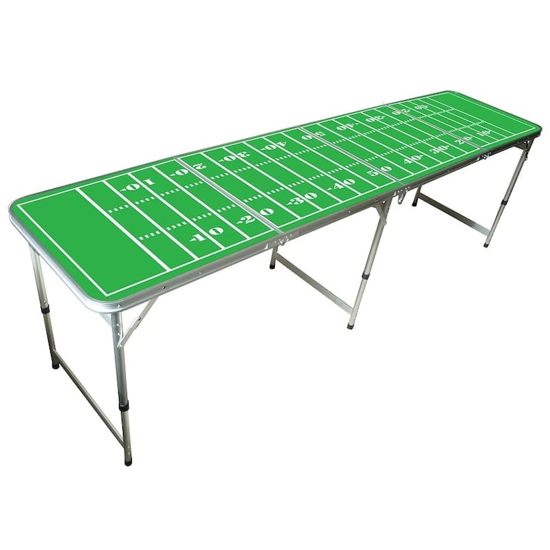 GoPong 8-foot Portable Tailgate Pong Table with 6 Pong Balls