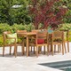 Stamford Outdoor 7-piece Rectangle Acacia Wood Dining Set by Christopher Knight Home - Thumbnail 0
