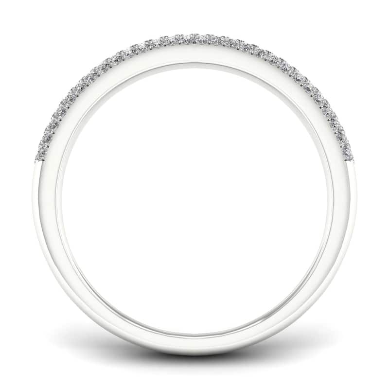 De Couer 1/4ct TDW Diamond Wedding Band