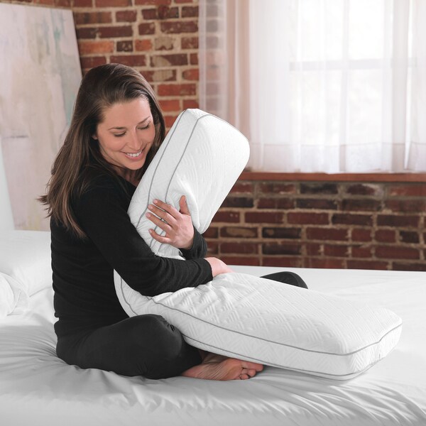 SwissLux Cooling Memory Foam Body Pillow