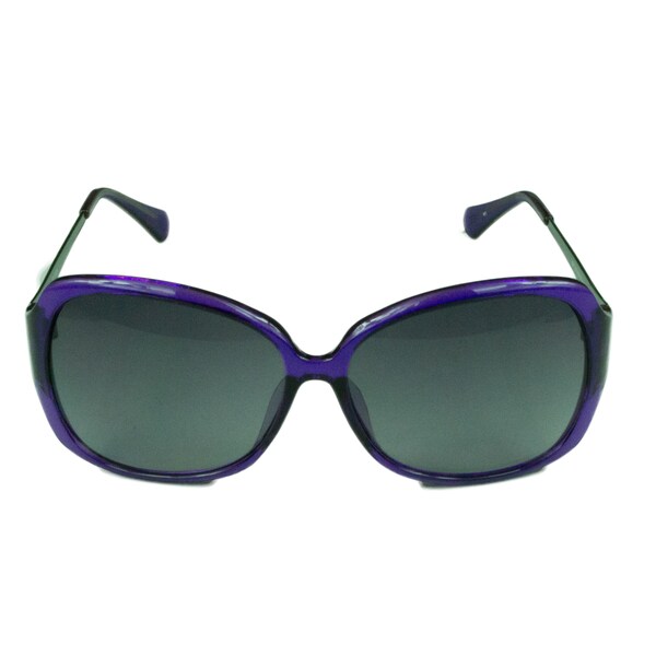 Guess Fashion Womens GU0245 PUR-35 Purple w/ Gradient Smoke Lens Sunglasses  - Overstock - 16089454