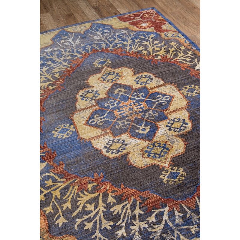 Momeni Cypress Polyester Traditional Medallion Area Rug