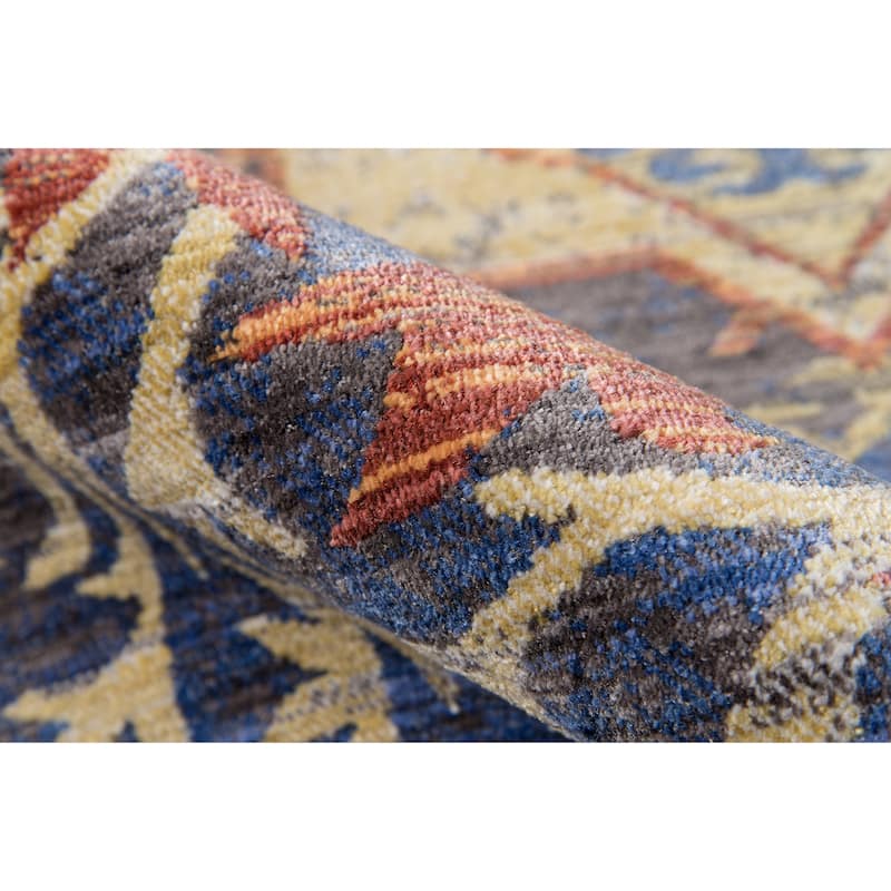 Momeni Cypress Polyester Traditional Medallion Area Rug