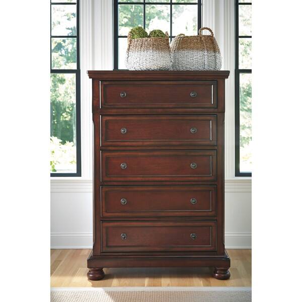 Shop Porter Rustic Brown Chest Overstock 16095018