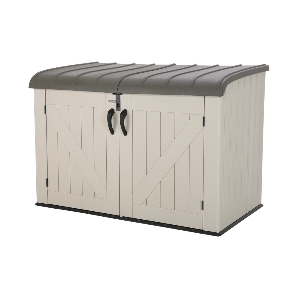 Furniwell 82-150 Gallon Resin Deck Box Outdoor Storage Box - On Sale - Bed  Bath & Beyond - 37536416