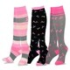 Shop TeeHee Breast Cancer Awareness Cotton Knee High Socks ...