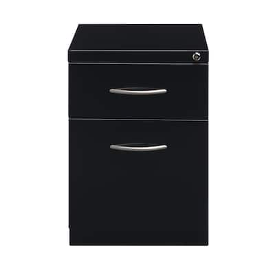 Hirsh 20" D Arch Pull Handle Mobile Pedestal File Cabinet,1 Box/1 File