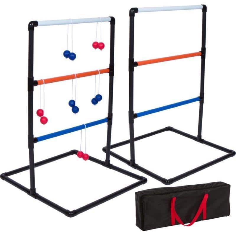 Trademark Innovations 35.5" PVC Ladderball Toss Game Set