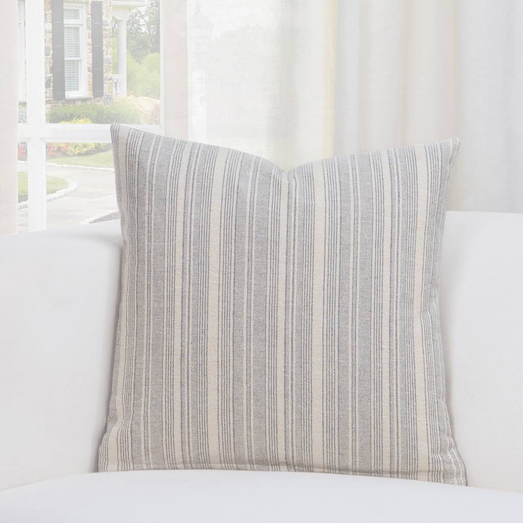 Cottage Pewter Accent Pillow