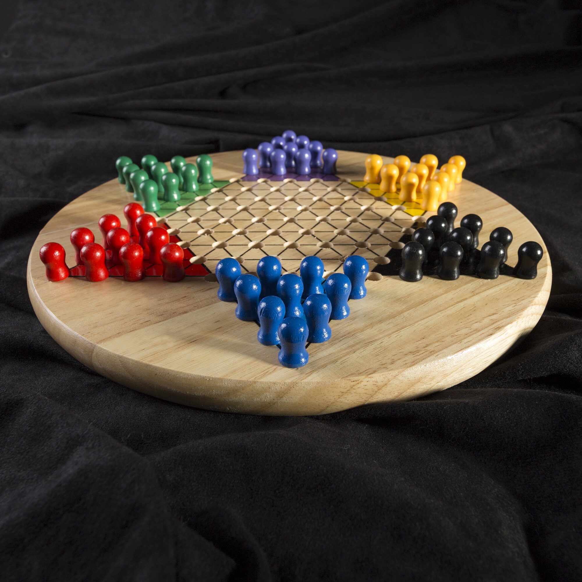 how to play chinese checkers hand game