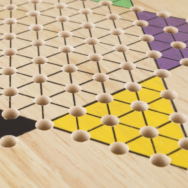 how to set up chinese checkers