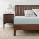 preview thumbnail 4 of 5, Priage by Zinus Antique Espresso Wood Platform Bed