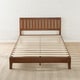 preview thumbnail 2 of 5, Priage by Zinus Antique Espresso Wood Platform Bed