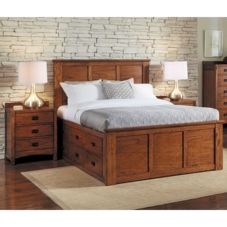 Aira 3-piece Solid Wood King Storage Bedroom Set