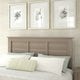preview thumbnail 2 of 33, Queen Ash Grey Headboard