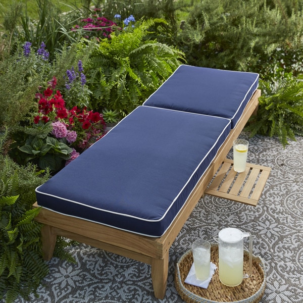 wide sun lounger cushions