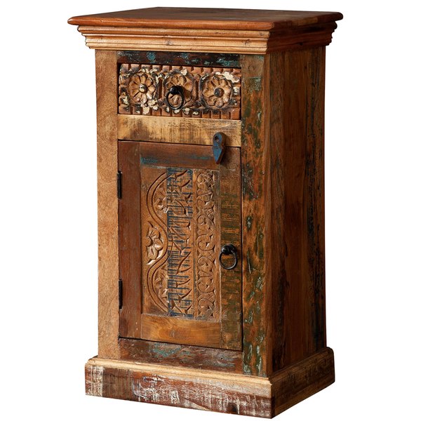 Reclaimed Wood Decorative Accent Cabinet Free Shipping Today Reclaimed Wood Decorative Accent Cabinet