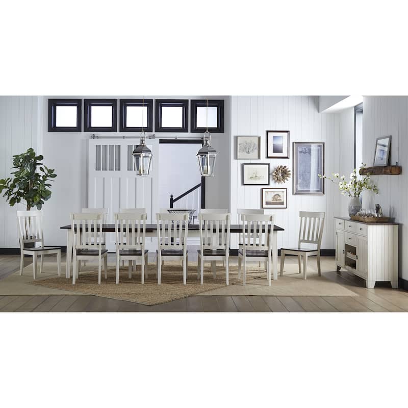 Tessa 14-piece Solid Wood Dining Set