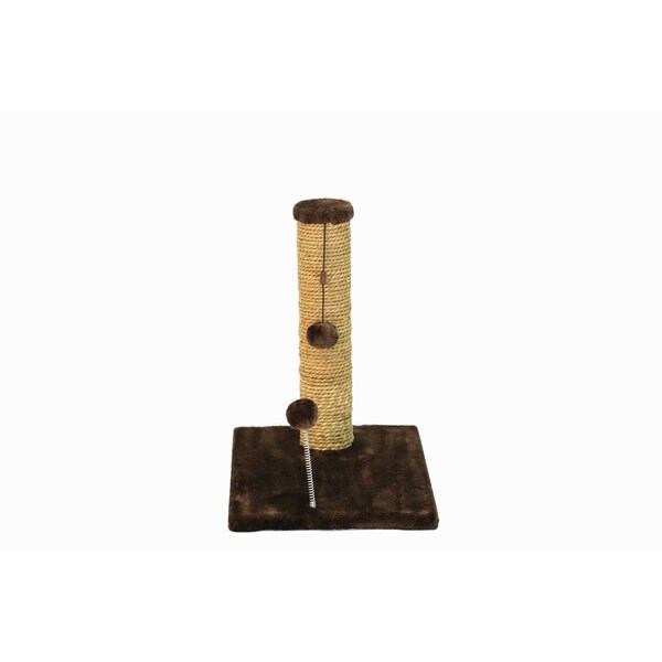 easy kitty building system seagrass scratching post