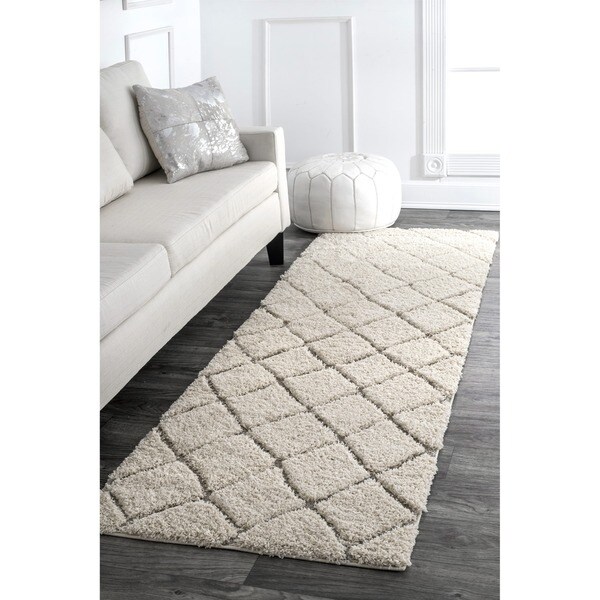 Nuloom Soft And Plush Moroccan Trellis Cream Runner Rug 2 8 X Nuloom Soft And Plush Moroccan Trellis Cream Runner Rug 2 X27 8