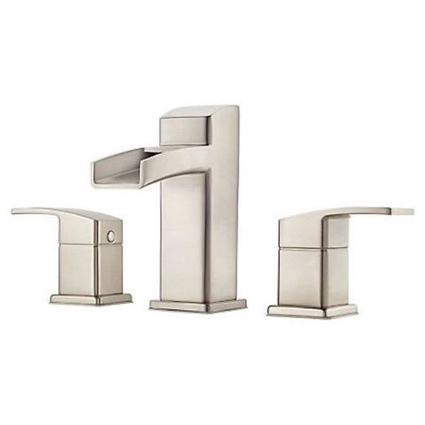 Pfister Kenzo Brushed Nickel Two Handle Widespread Lavatory Faucet