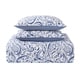 preview thumbnail 4 of 2, Oceanfront Resort Indienne Paisley Cotton Duvet Cover 3-piece Set