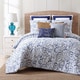 preview thumbnail 2 of 2, Oceanfront Resort Indienne Paisley Cotton Duvet Cover 3-piece Set