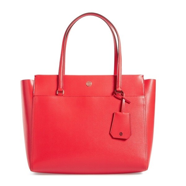 Tory Burch Parker Cherry Le Royal Navy Tote Bag Free Tory Burch Parker Cherry Le Royal Navy Tote Bag