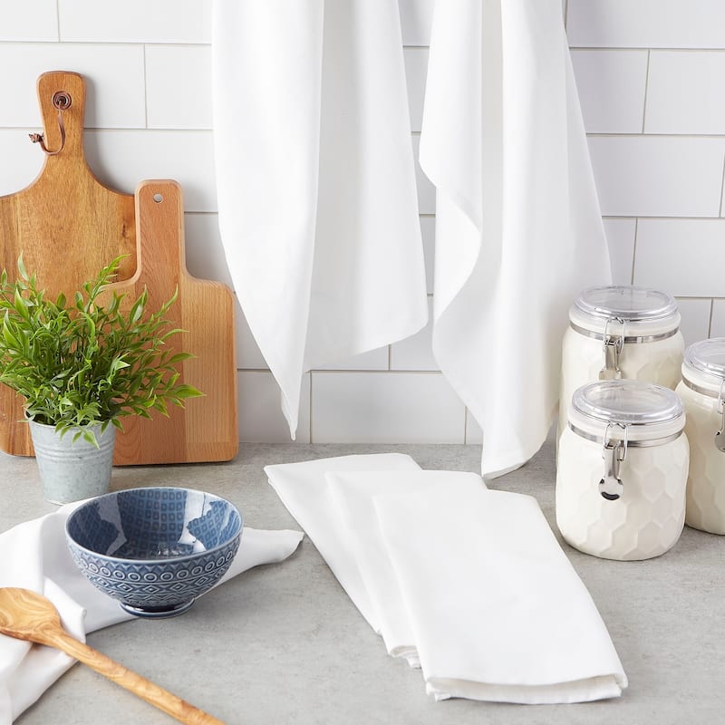 Flat Woven Dishtowel