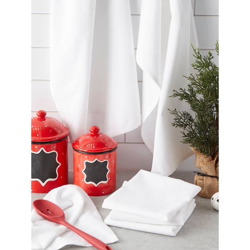 Flat Woven Dishtowel