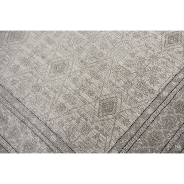 Alora Decor Venice Ivory, Beige, and Brown Abstract Rug