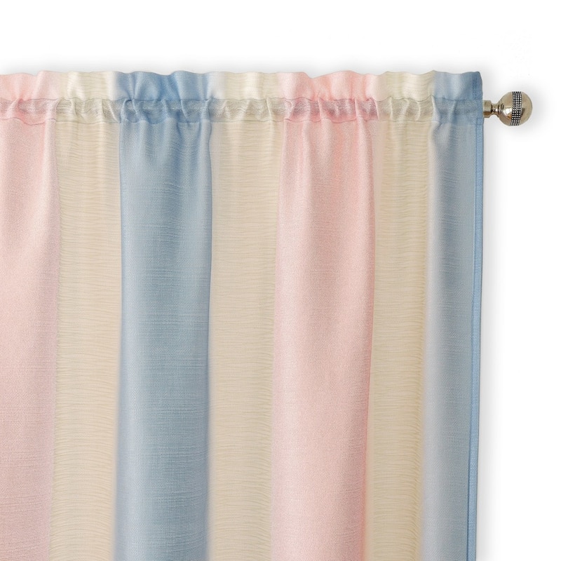Spectrum Rod Pocket Window Curtain Panel