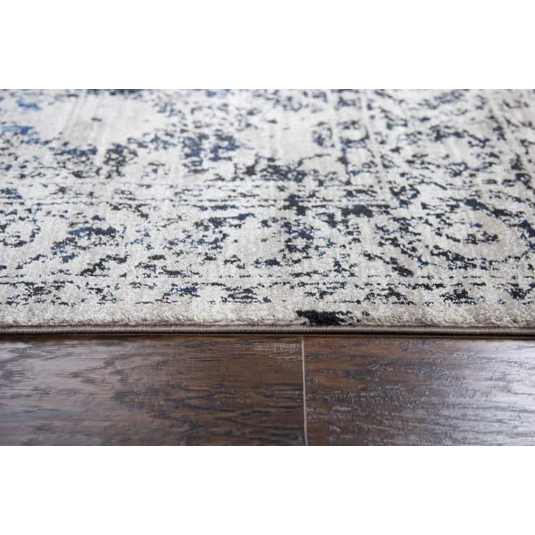Alora Decor Swagger Taupe Motif Area Rug - 3'3" x 5'3"
