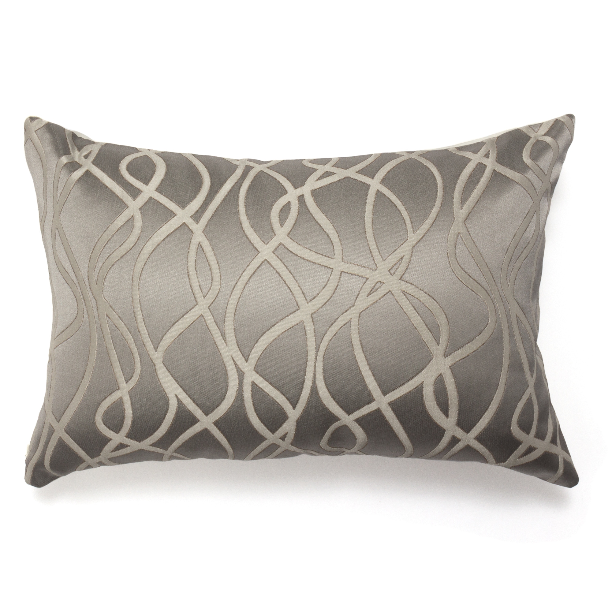 silver bolster cushion