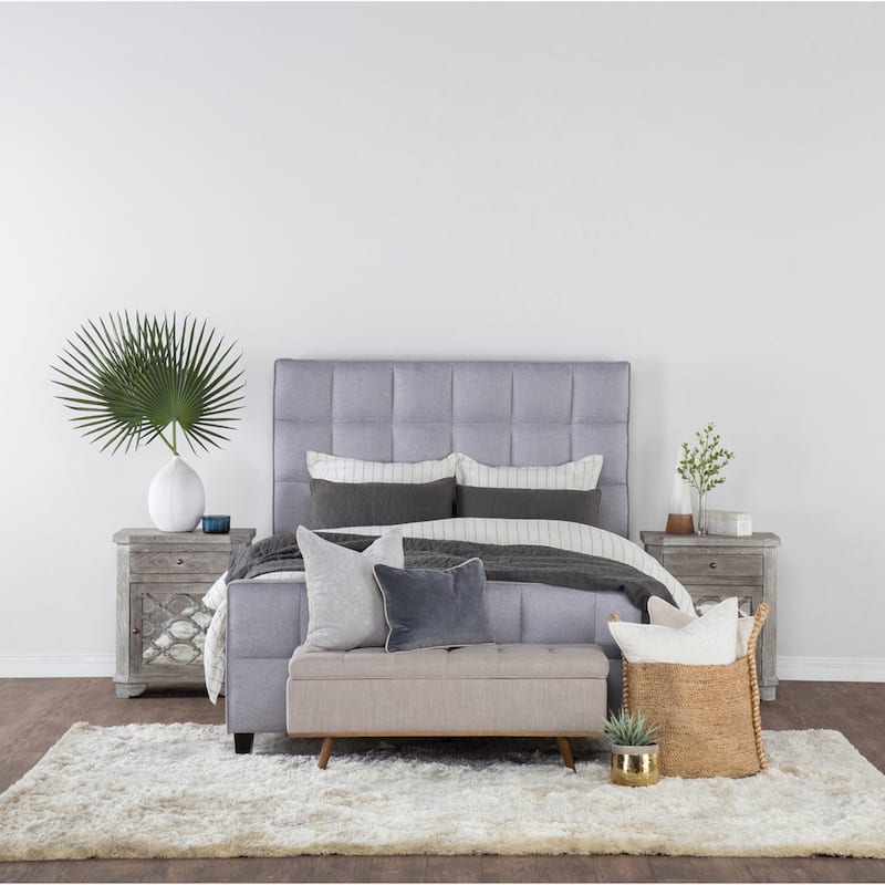 Stockton Upholstered Storage Bench by Kosas Home