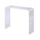 preview thumbnail 2 of 2, Lucite Clear Acrylic Console Table